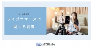 「2021年4月 ライブコマースに関する調査分析レポート」の販売開始のお知らせ
